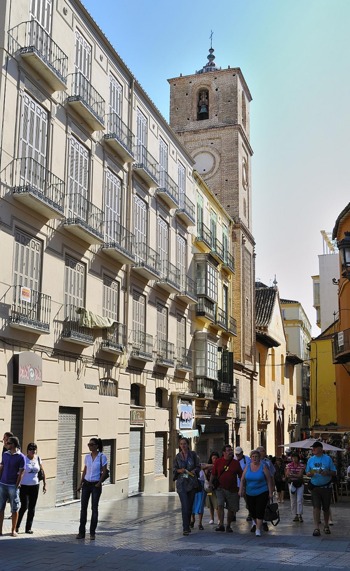 Calle Granada en Málaga.