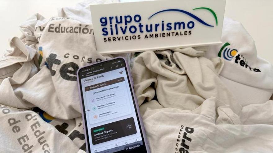 El Consorcio Terra y Grupo Silvoturismo desarrollarán una aplicación móvil para dar una segunda vida a los residuos textiles