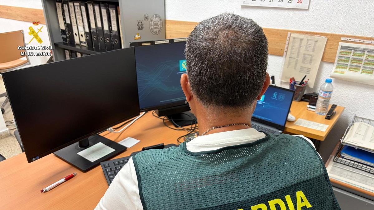 Agente de la Guardia Civil, en una foto de archivo