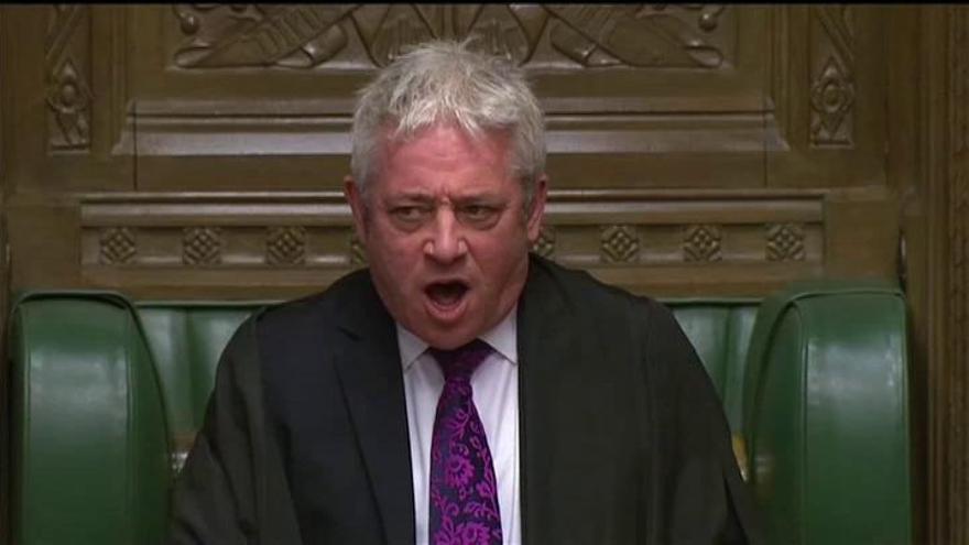 El Parlamento británico elige al presidente sustituto del 'speaker' John Bercow