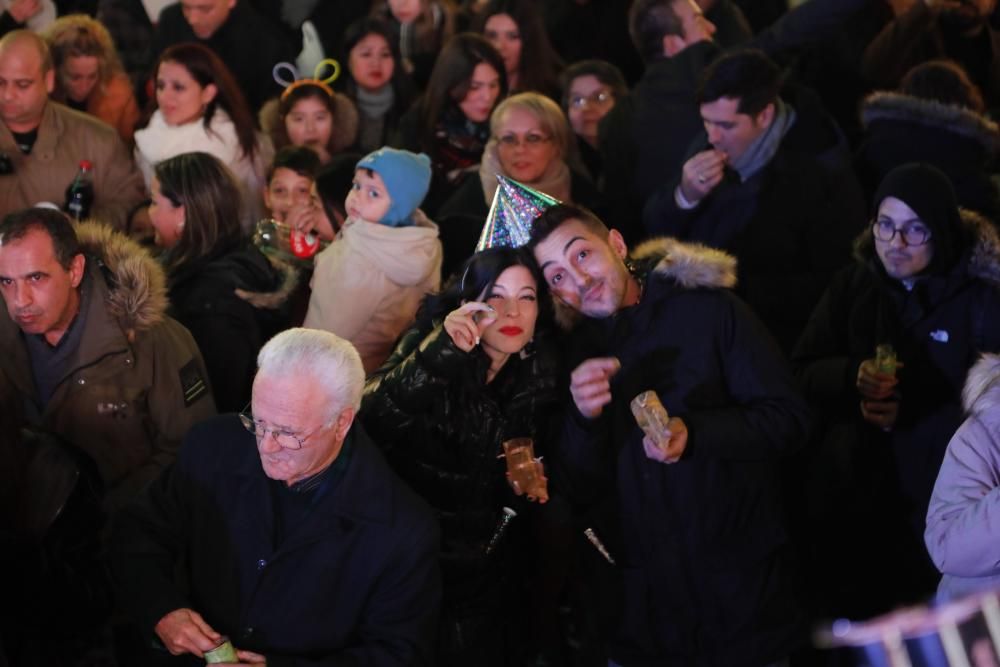 Nochevieja 2019 en Gijón