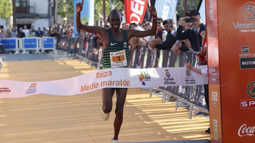 Mutisya y Jemutai ganan la Ibiza Media Maratón 2023