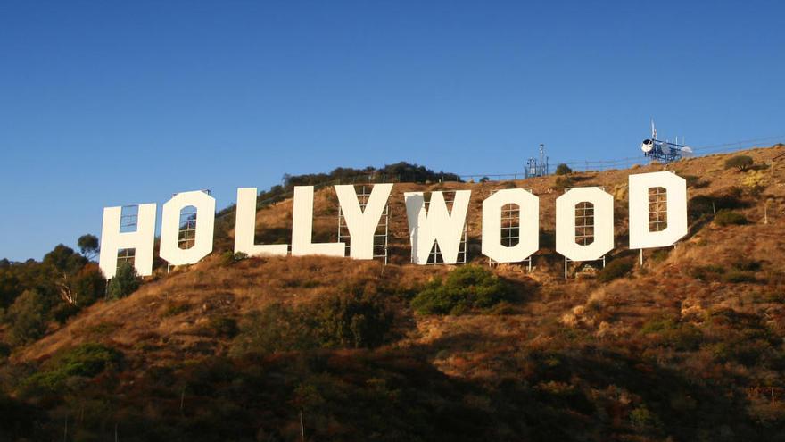 Emblemático letrero de Hollywood Hills.