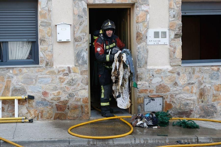 Incendio en el Espíritu Santo (Zamora)