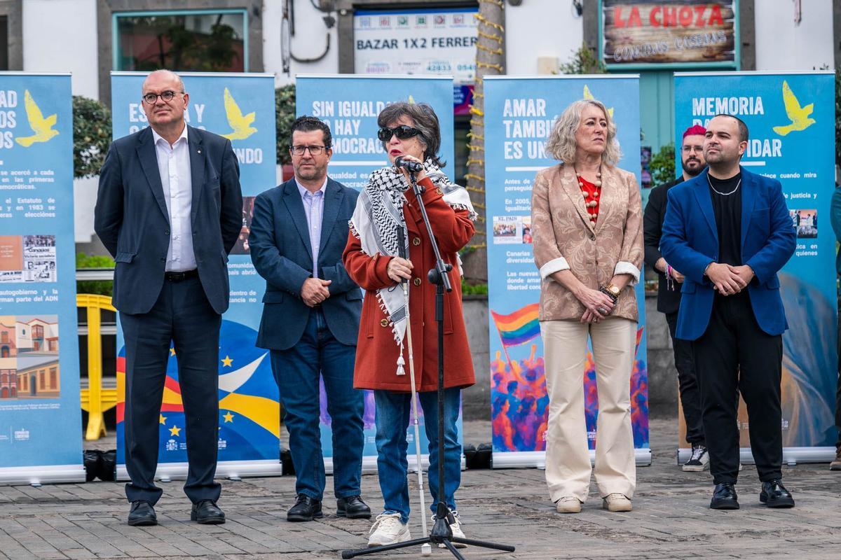 Arucas celebró hoy la jornada “50 años de España y Canarias en libertad”