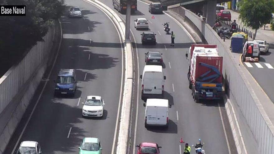 El &#039;punto gafe&#039; de la Avenida Marítima regresa con fuerza tras las vacaciones