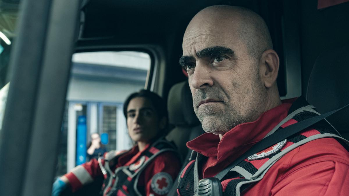 Fariba Sheikhan y Luis Tosar, en 'Salvador'