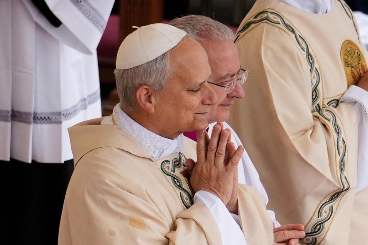 Misa de inicio del pontificado del papa León XIV