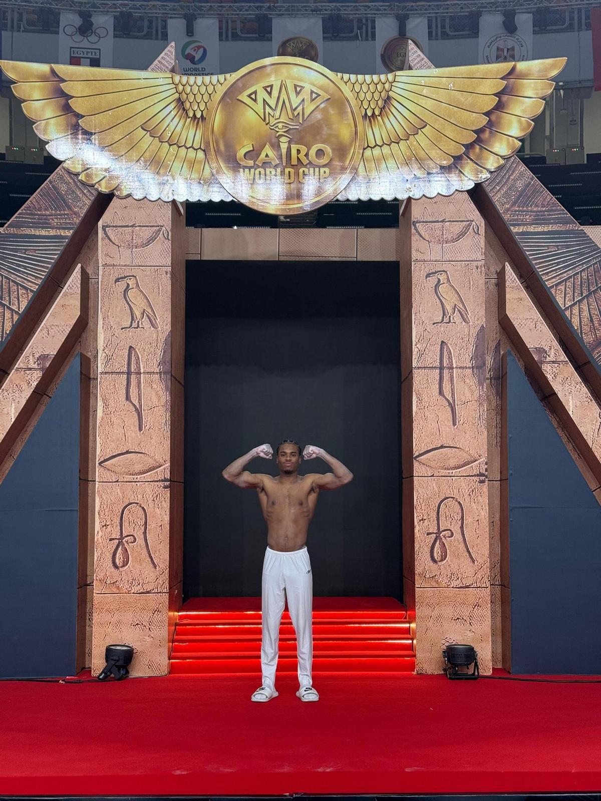 Thierno Diallo competirà dilluns en la final de paral·leles, al Caire