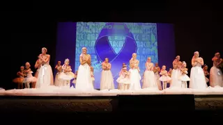 Arabesque y pirouette