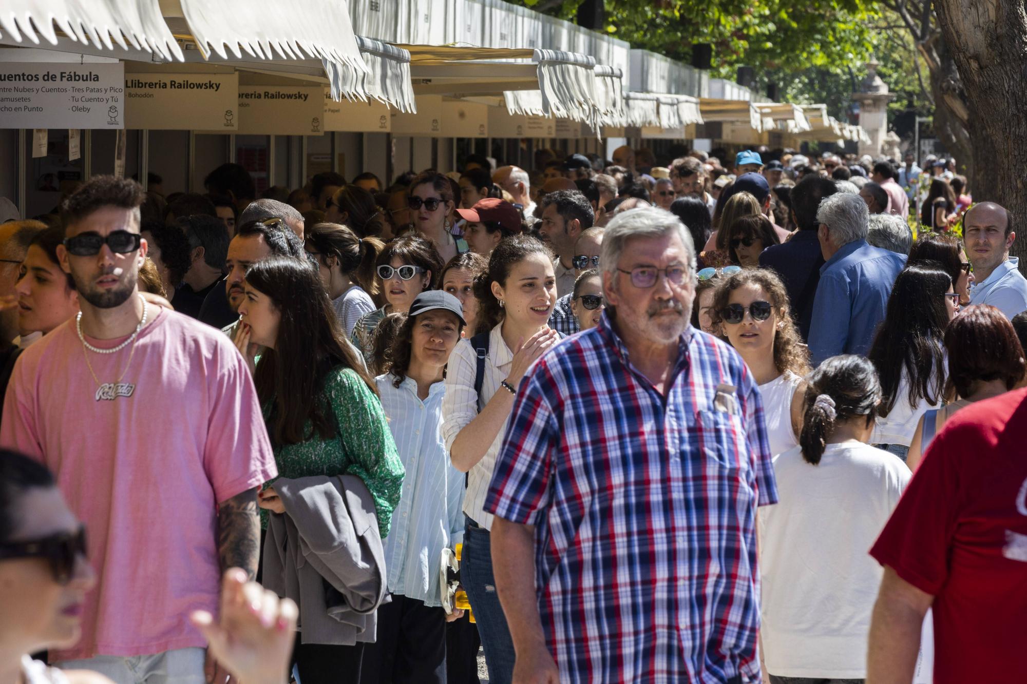 Lleno absoluto en la Fira del Llibre