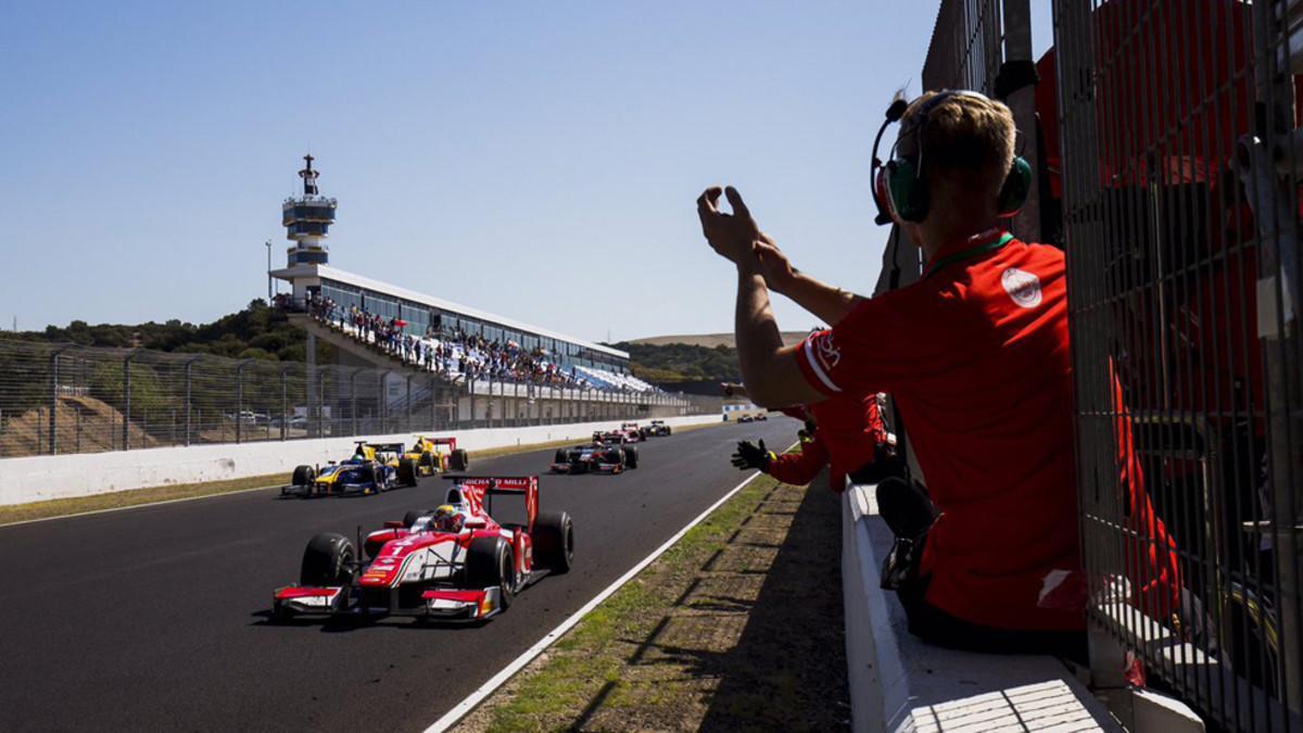 Leclerc, victoria y título de F2 en Jerez