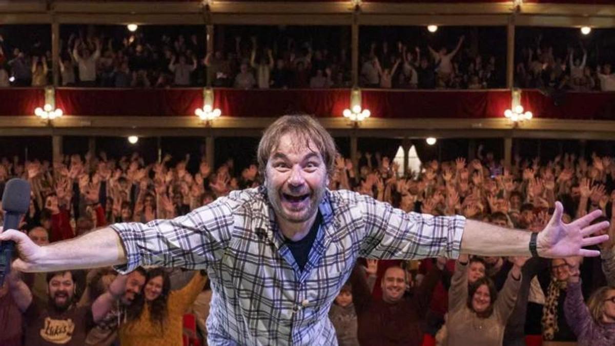 El popular actor Quim Masferrer actuarà avui Berga amb totes les entrades ja venudes