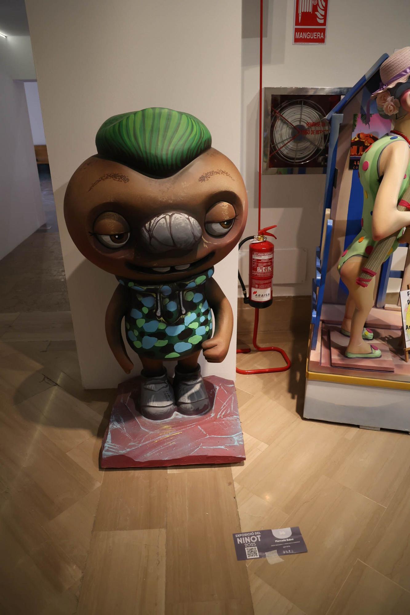 Exposición del Ninot adulto de las hogueras 2025