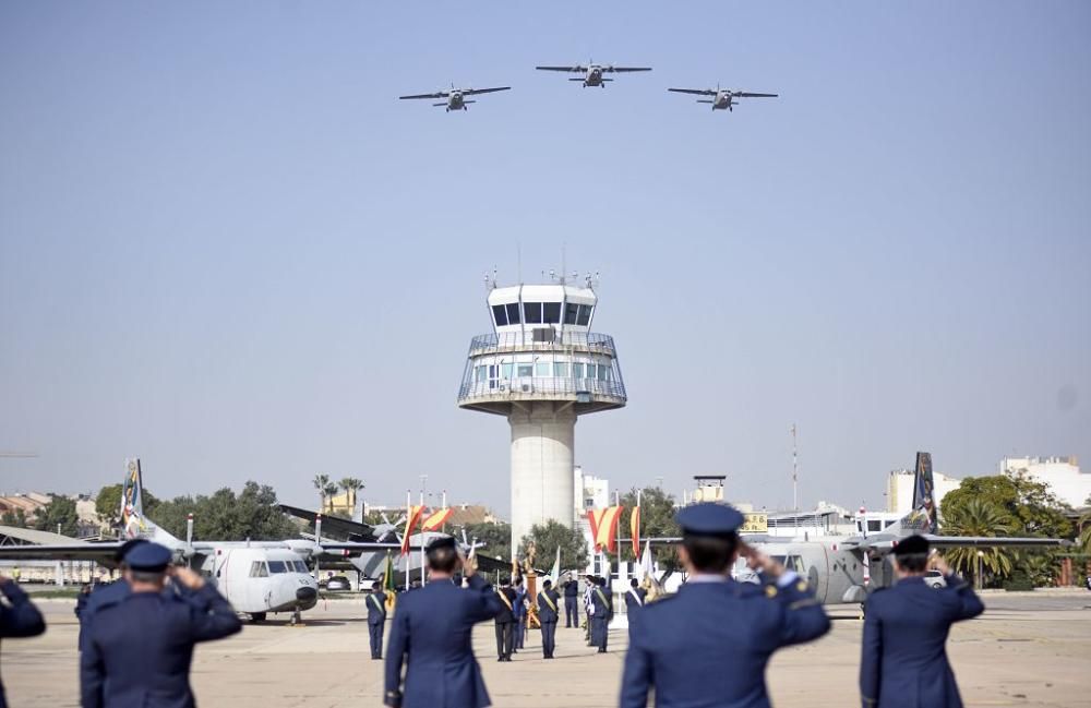 72º Aniversario del primer lanzamiento paracaidista de España en la Base Aérea de Alcantarilla