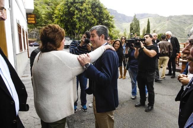 VISITA DE FERNANDO CLAVIJO A TEJEDA