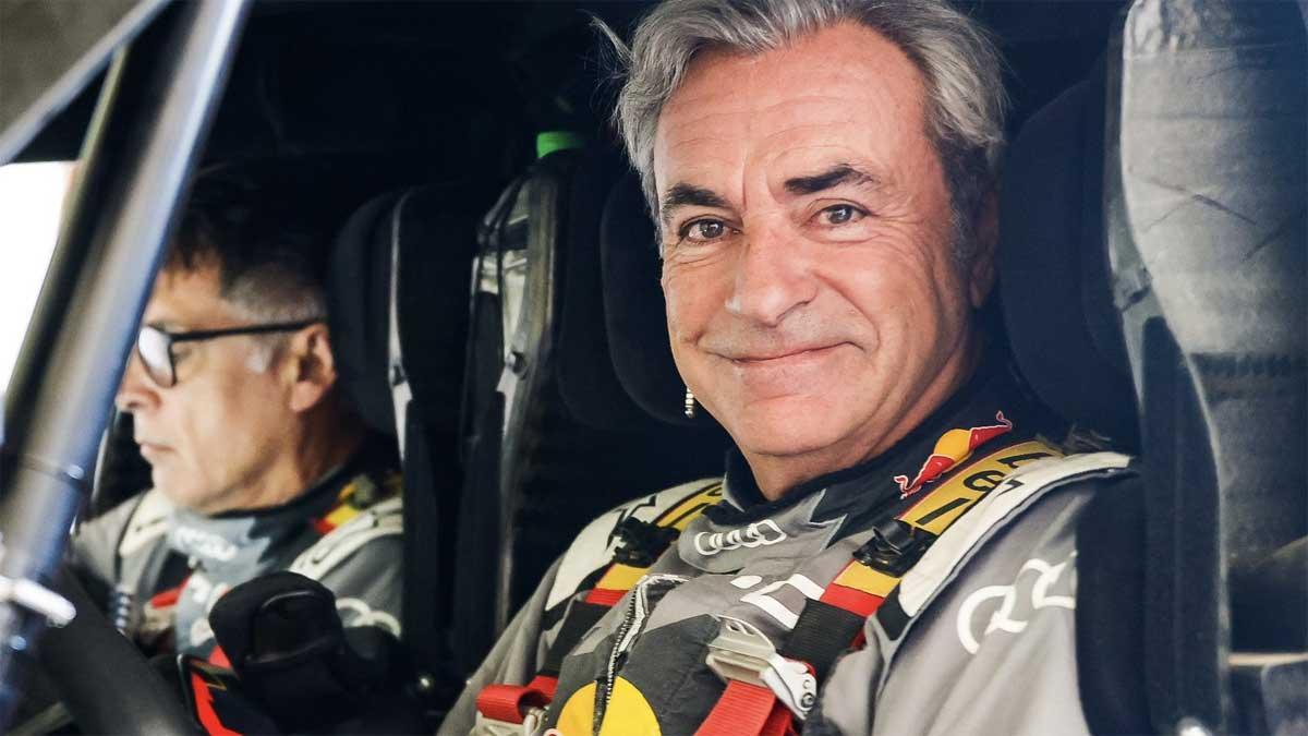 Carlos Sainz, tras el test con el Audi RS Q e-Tron antes del Rally de Marruecos