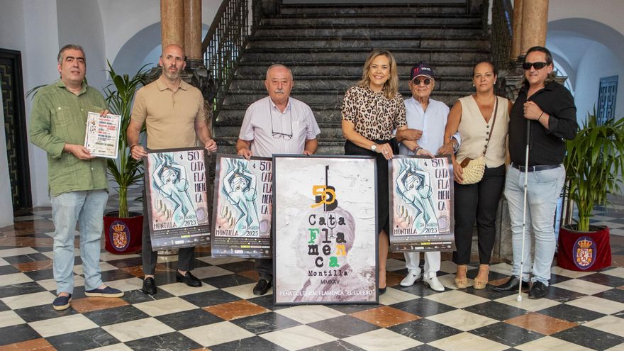 Presentado el cartel de la Cata Flamenca de Montilla, que cumple su 50 aniversario