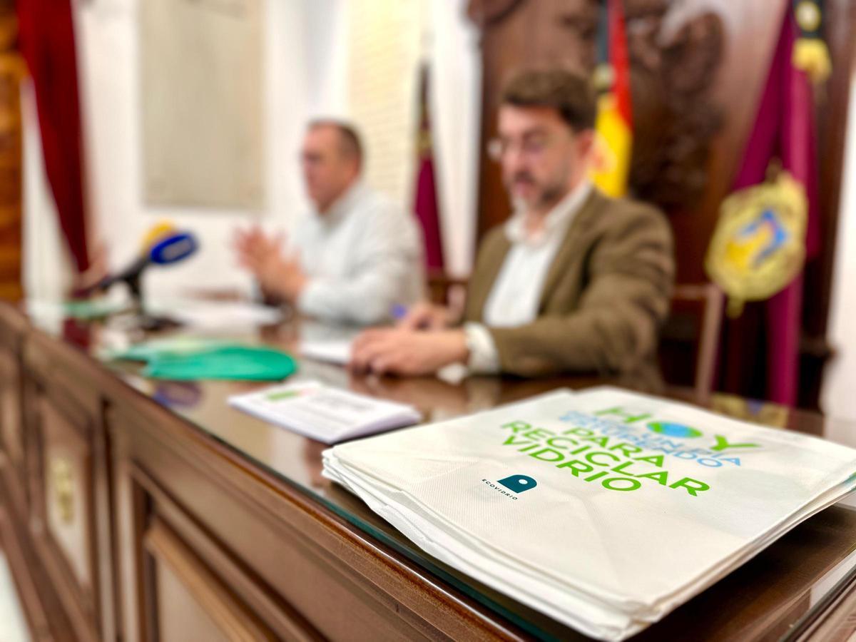 Parte del material que se usará en la campaña.