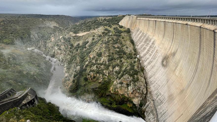 La efímera «bravura» del Tormes en los Arribes zamoranos