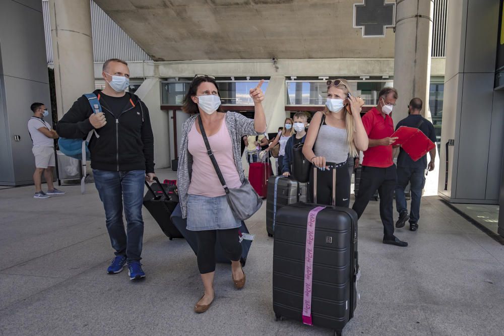 Der Flughafen Mallorca beginnt die Sommersaison