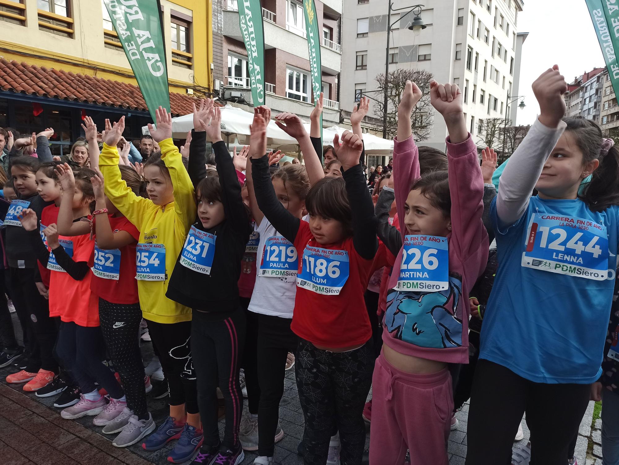 Casi 1.500 participantes disputan la carrera de Fin de Año de Pola de Siero