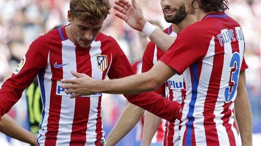 Griezmann y Gameiro desatan al Atlético (5-0)