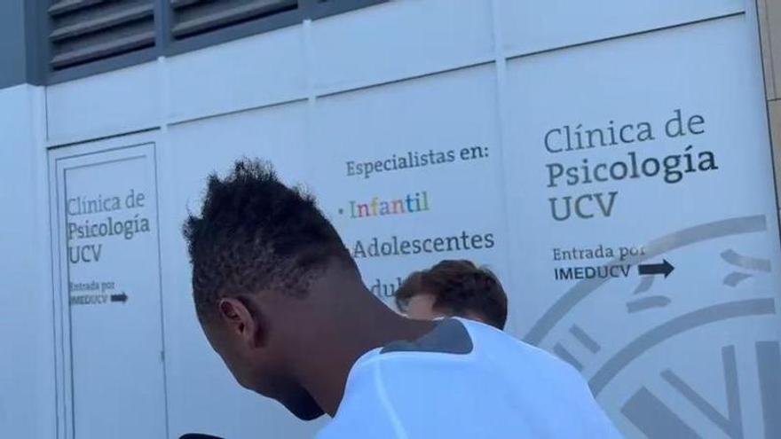 Sadiq responde a la pregunta del objetivo europeo del Valencia CF