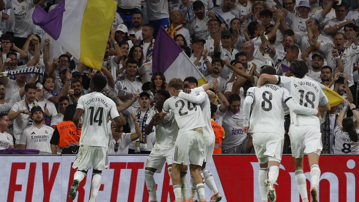 Victoria del Real Madrid frente al Villarreal