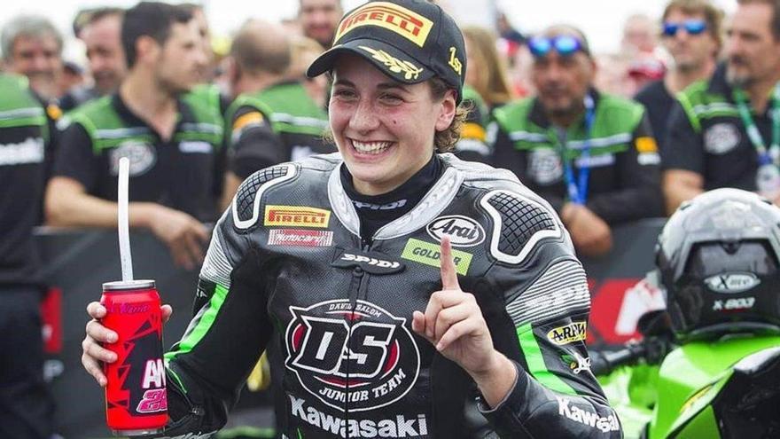 Ana Carrasco se convierte en la primera campeona del mundo de motociclismo