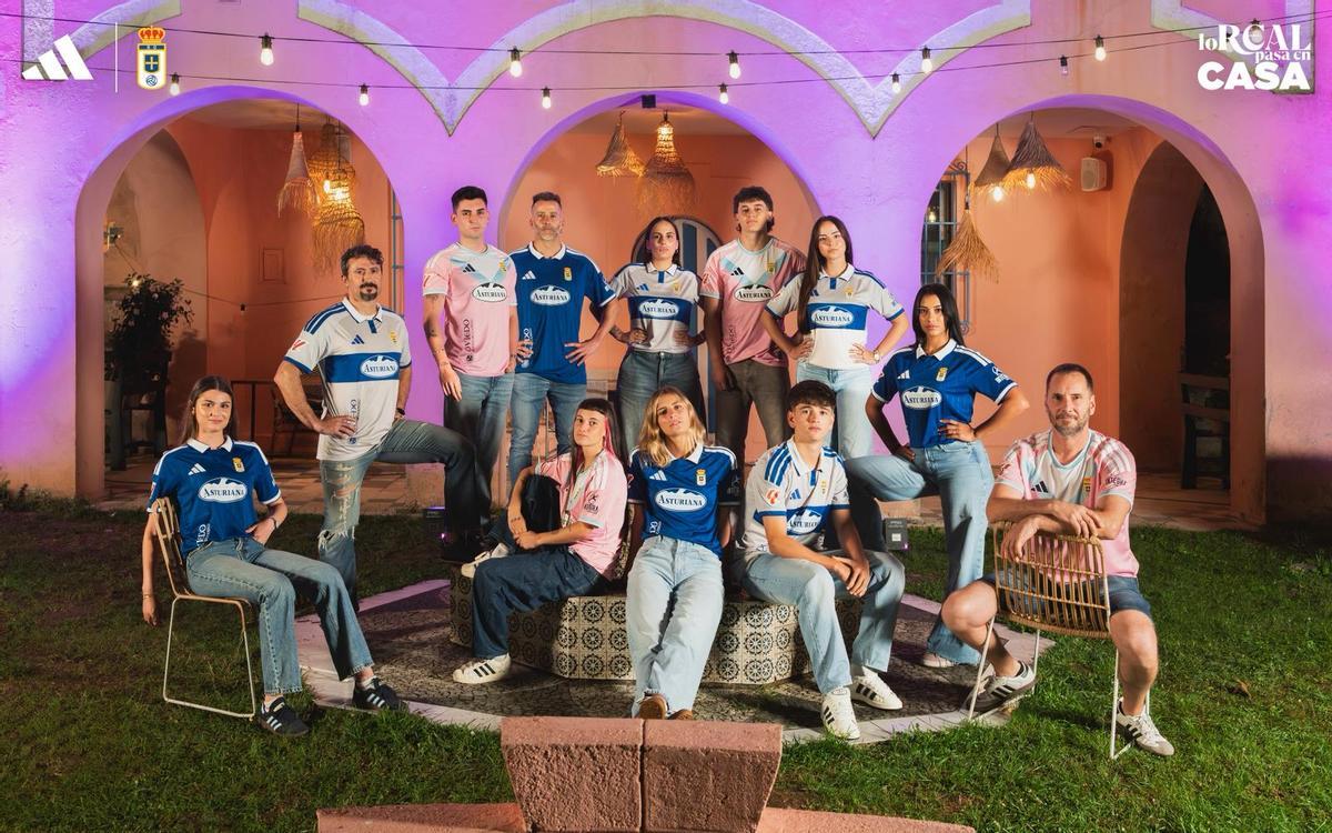 EN IMÁGENES: Las nuevas camisetas del Real Oviedo para la temporada 2026/27