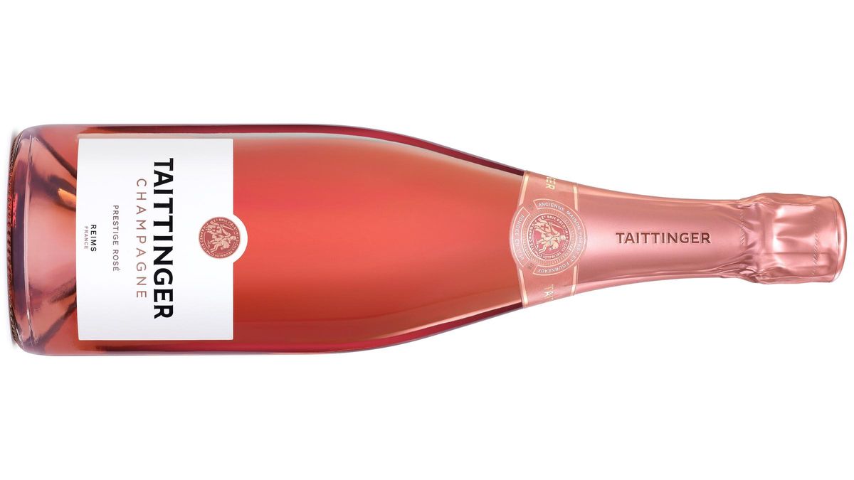 Champán Prestige Rosé (Taittinger).