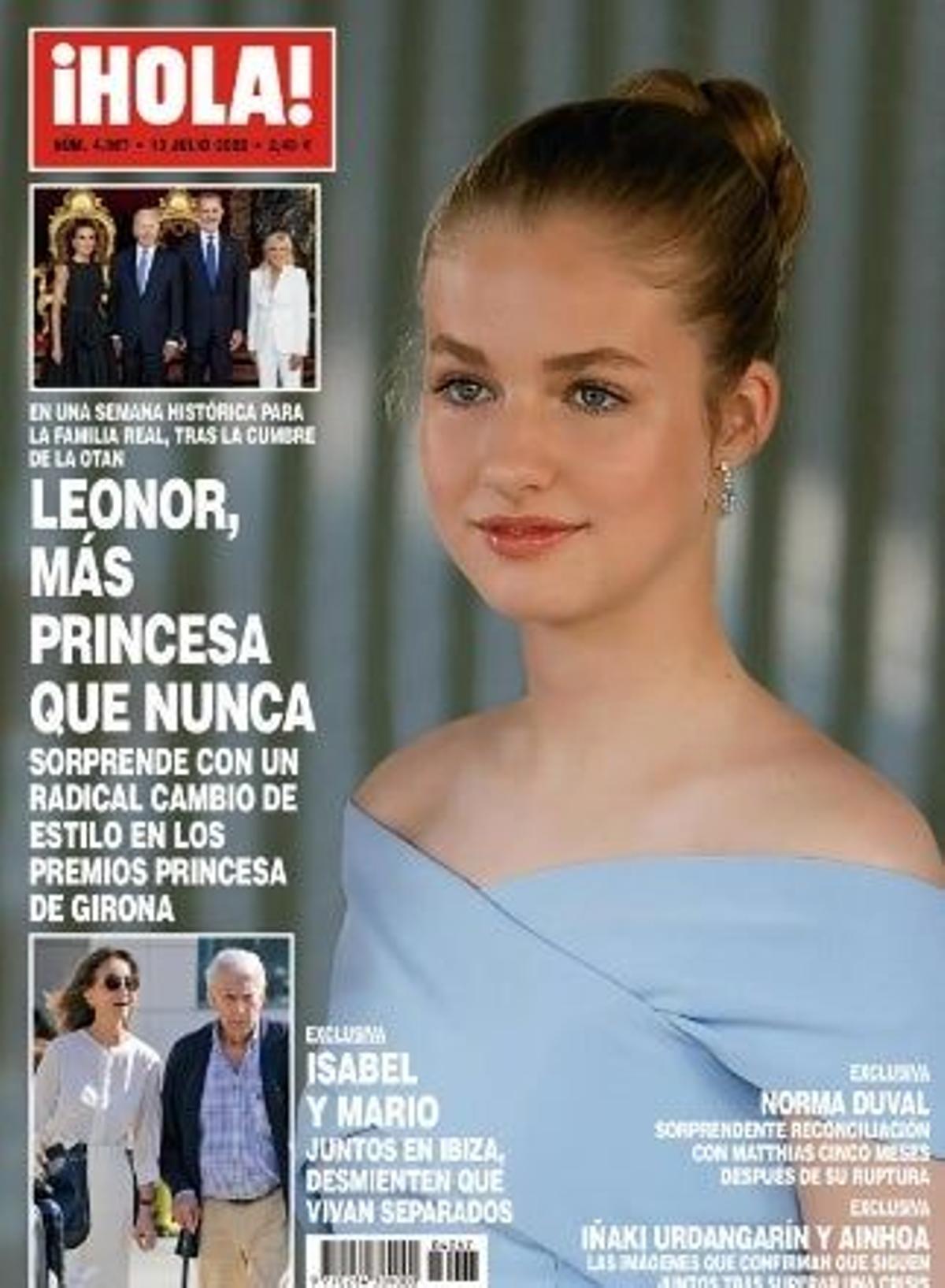 Portada de la revista HOLA del 6 de julio de 2022