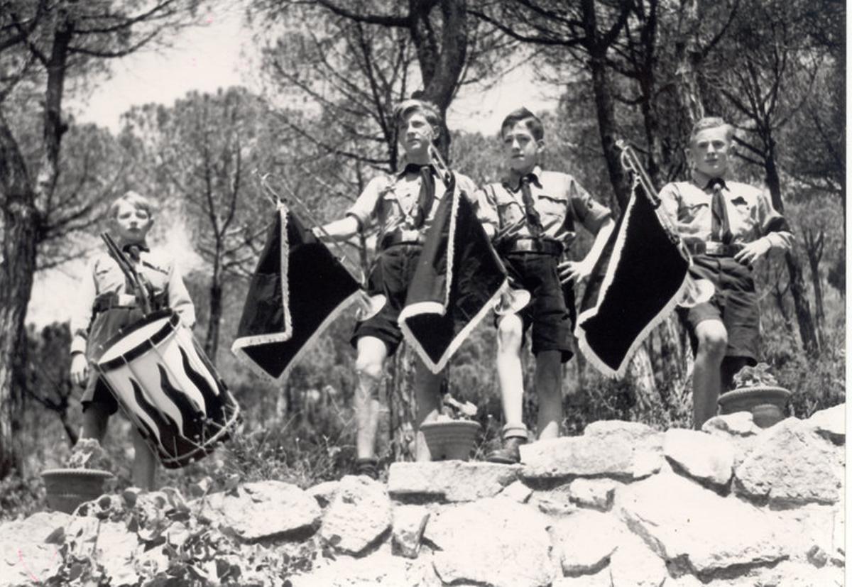 Fiesta de inauguración del chalé Casas, residencia nazi durante la Guerra Mundial