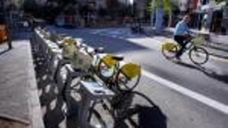 La nova parada de Girocleta, a l&#039;Eixample de Girona.