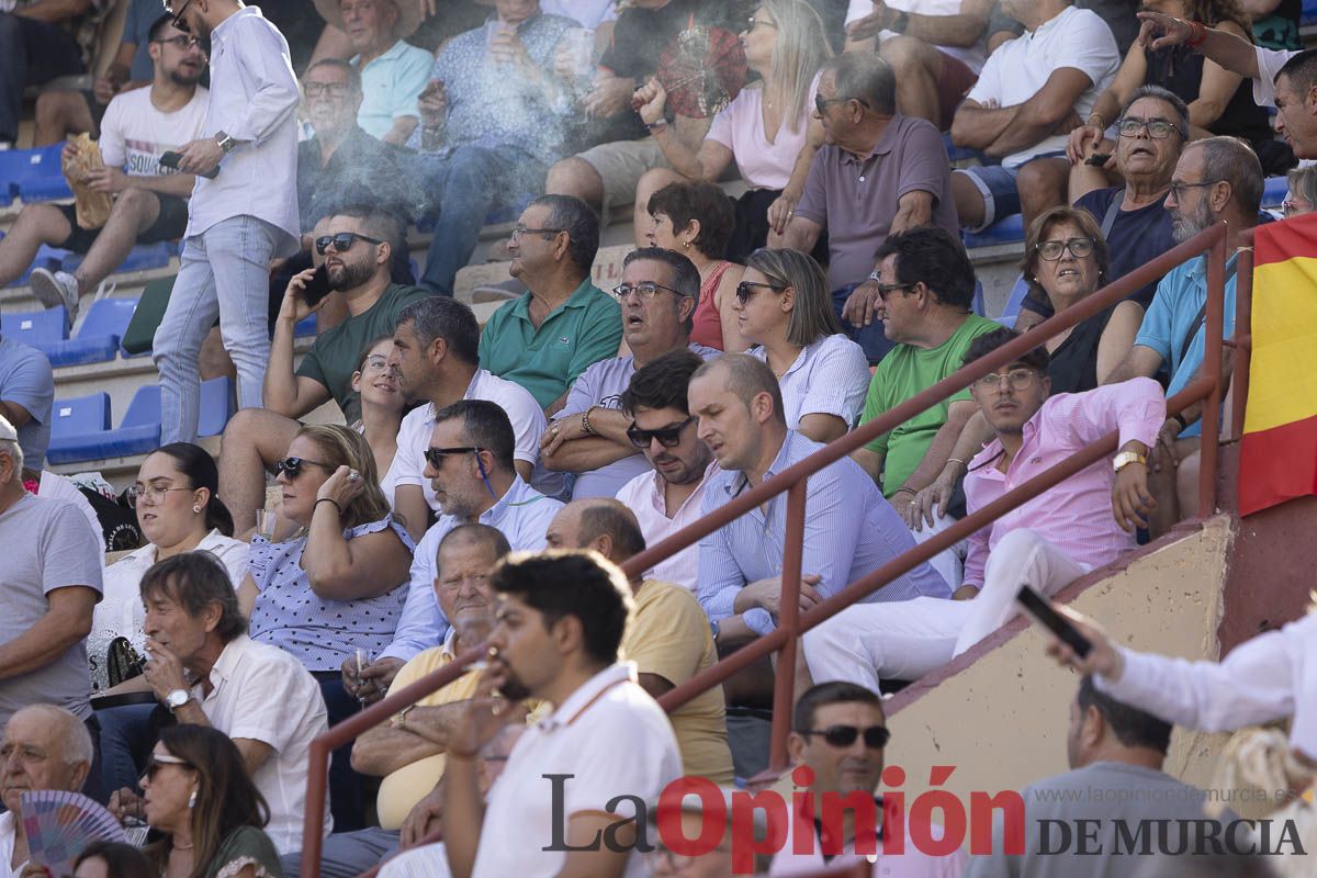 Corrida de toros en Abarán (El Fandi, Emilio de Justo, El Payo)