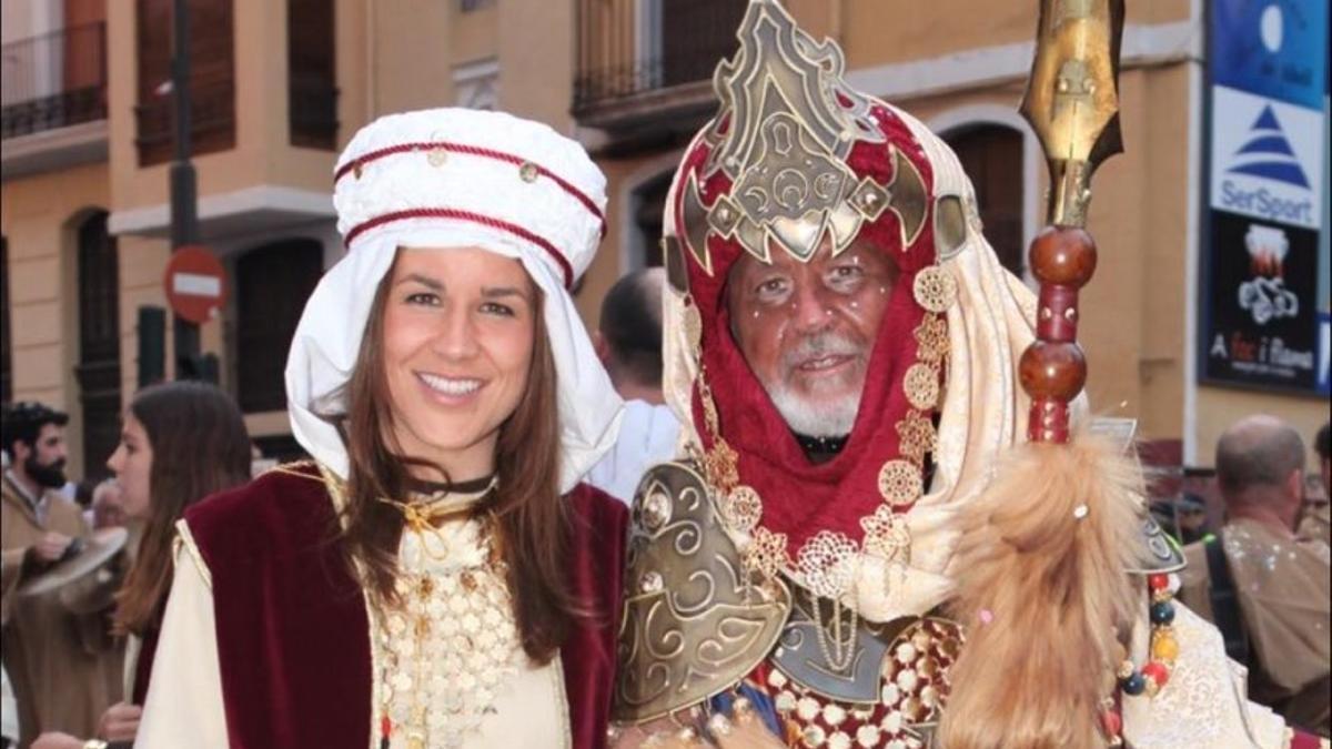 Ana Gisbert Mira-Perceval, alférez moro de las Fiestas de Moros y Cristianos de 2025.