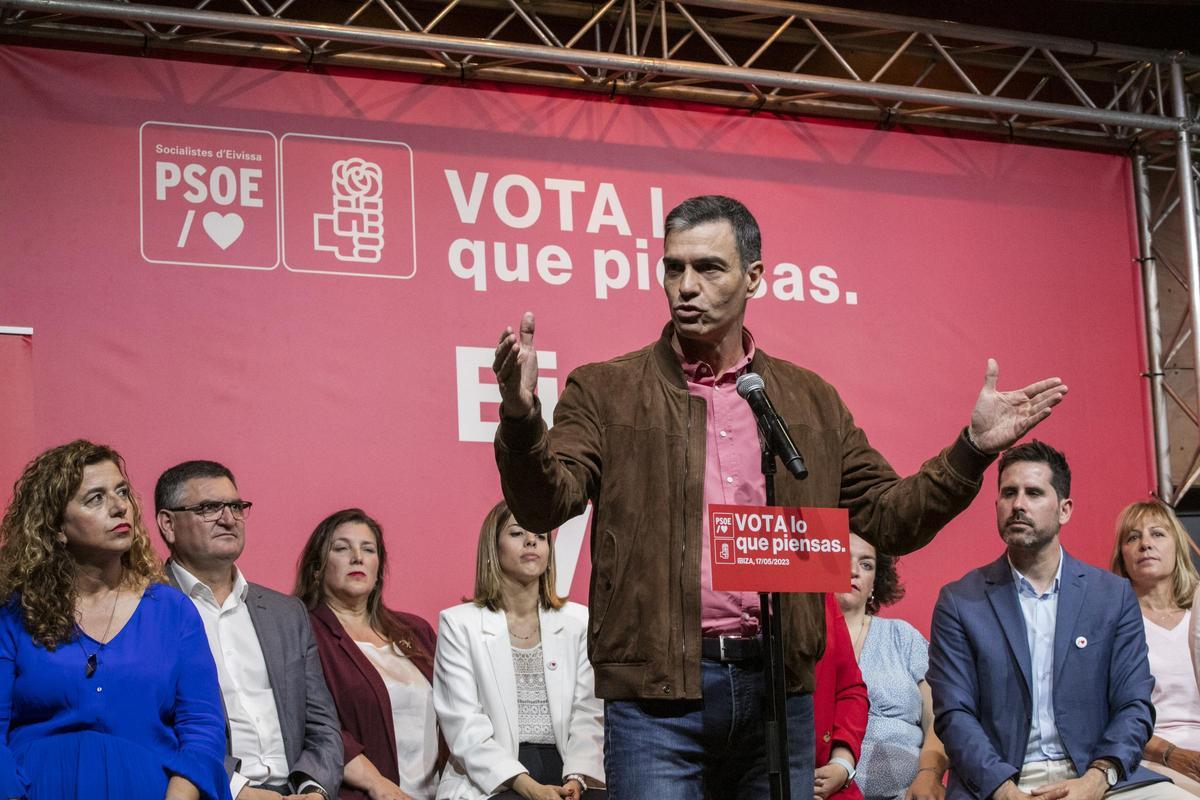 Todas las imágenes de Pedro Sánchez en Ibiza