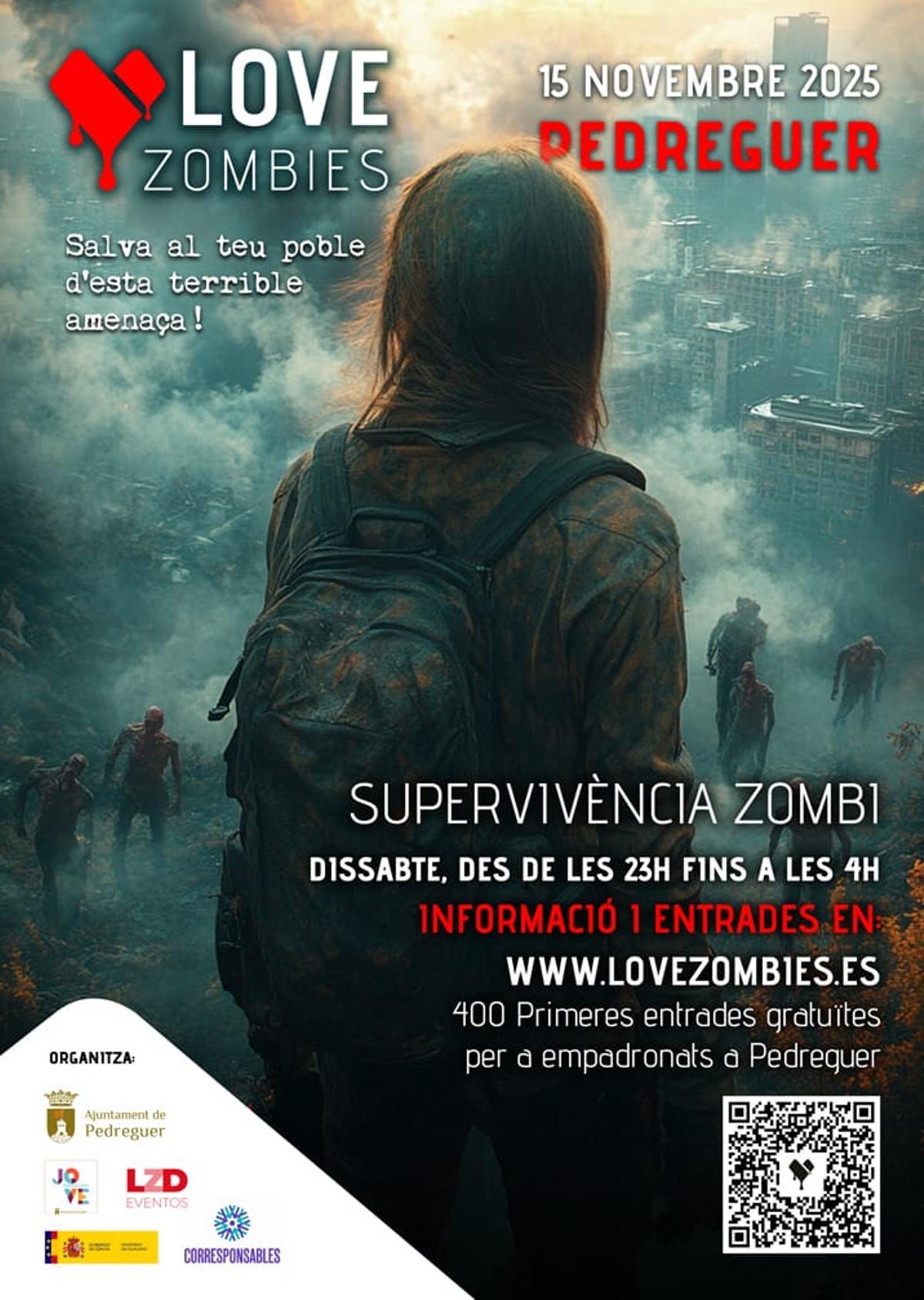Cartel oficial "LOVE ZOMBIES"