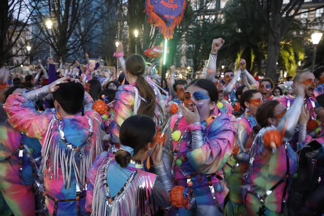 Así celebraron su triunfo "Los Mazcaraos" (en imágenes)