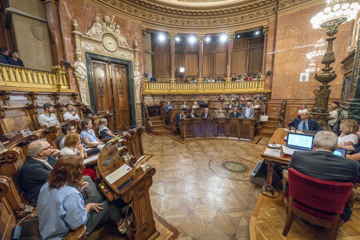 El último pleno de Xavier Trias en el Ayuntamiento de Barcelona