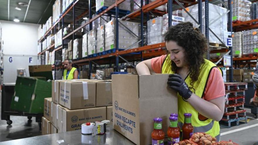 Los bancos de alimentos piden ayuda contra la pobreza alimentaria