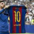 La icónica imagen de Messi en el Bernabéu