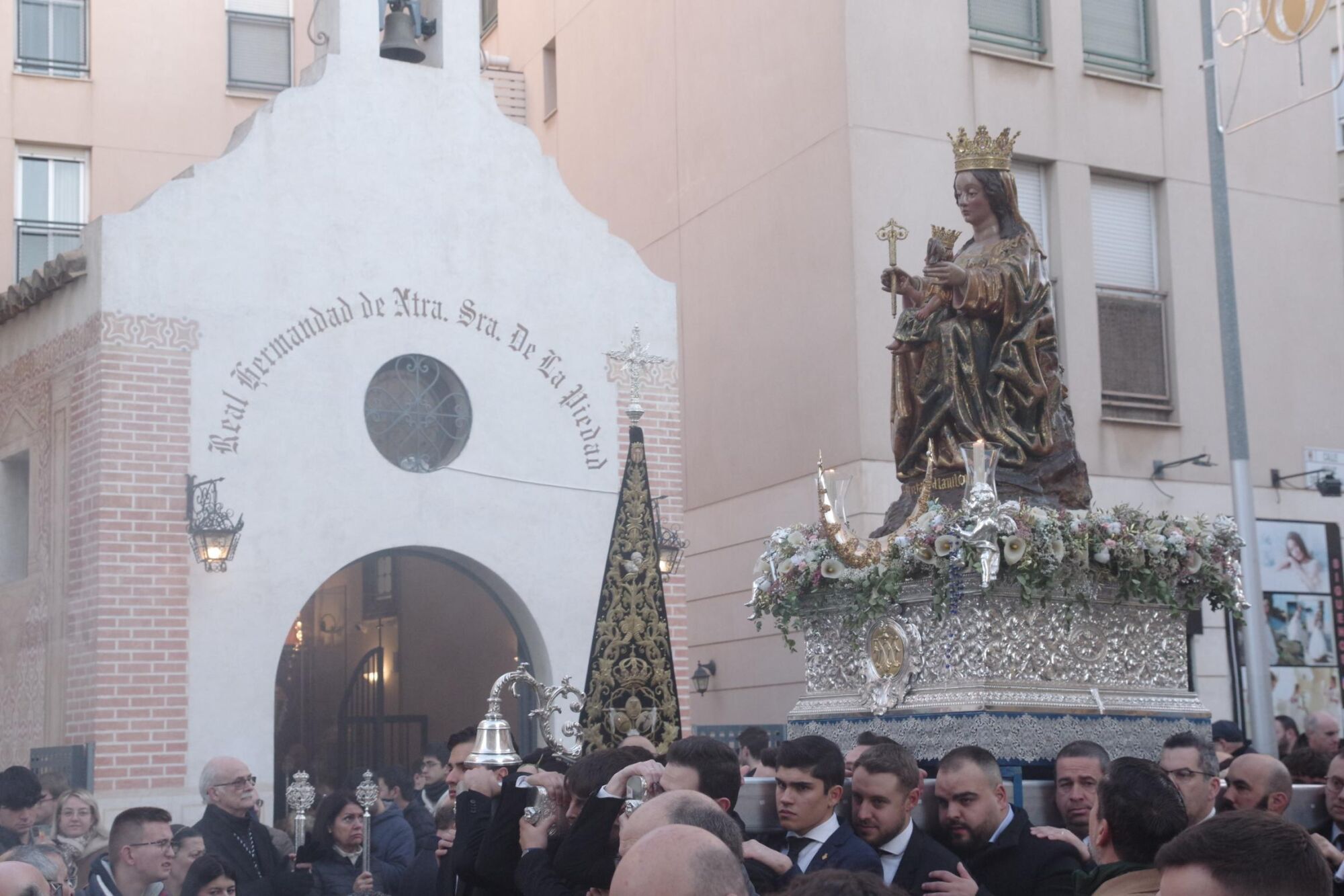 Traslado de la Virgen de la Victoria desde la Divina Pastora hasta la parroquia de San Pablo
