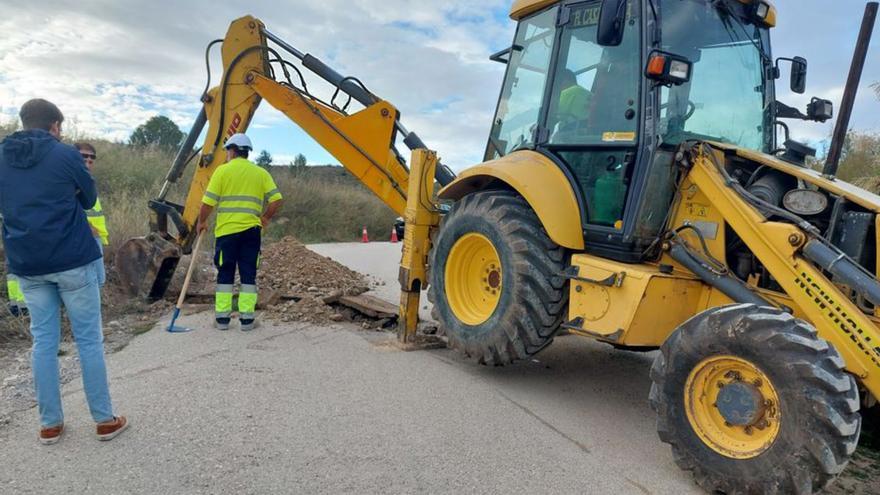 Iniciadas las obras de mejora del abastecimiento a Mula