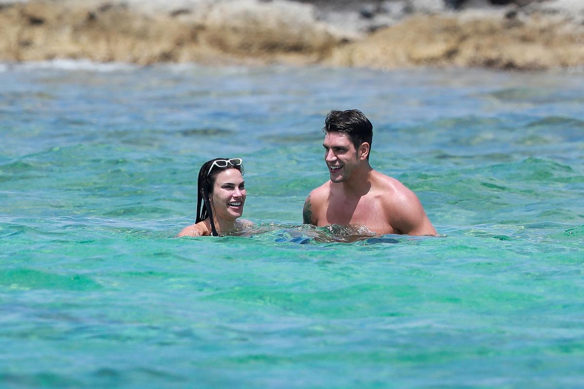 Diego Matamoros y Carla Barber cuando eran novios