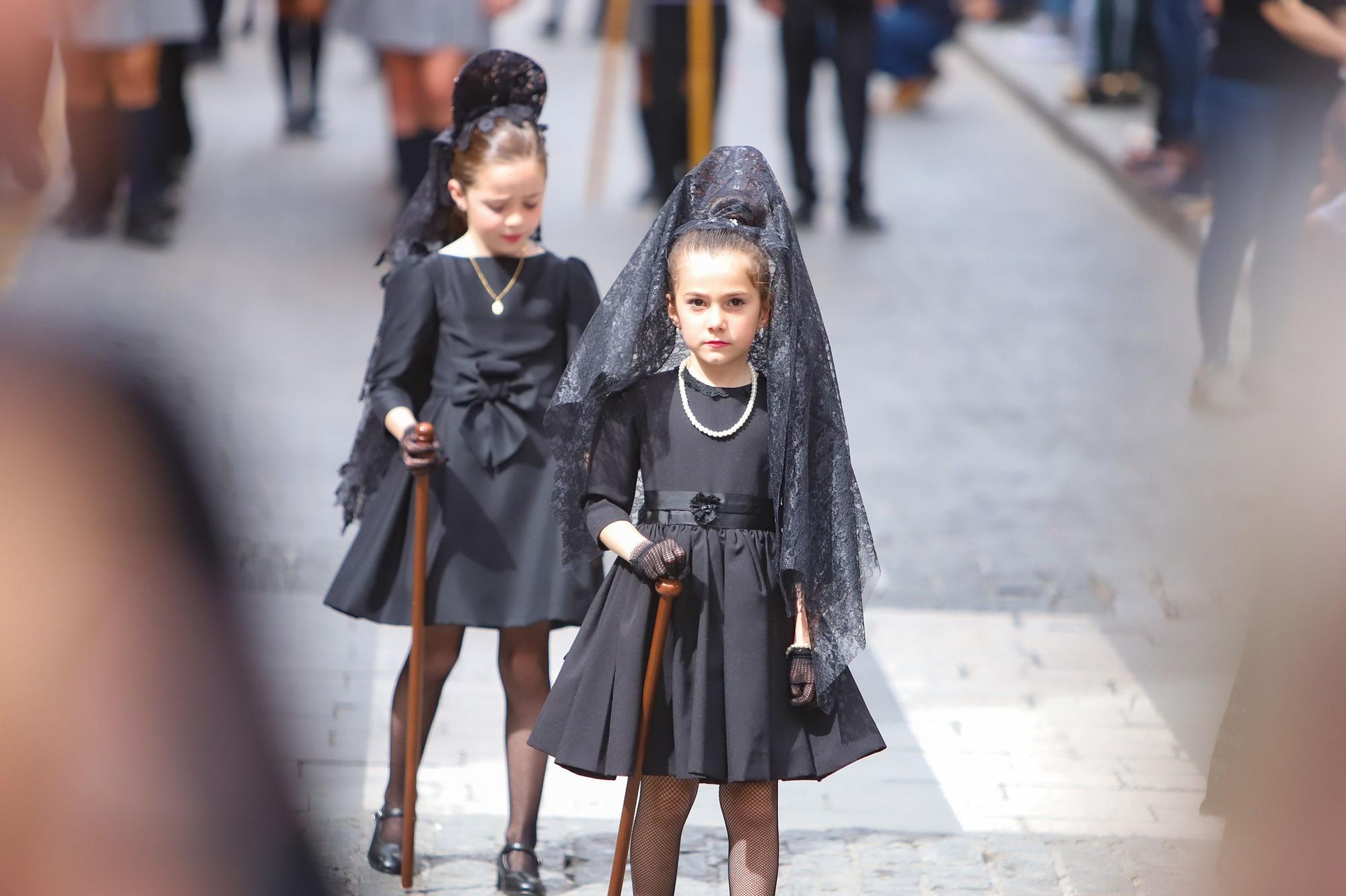 Procesión infantil del Santo entierro y Resurrección Colegio Oratorio Festivo de Orihuela