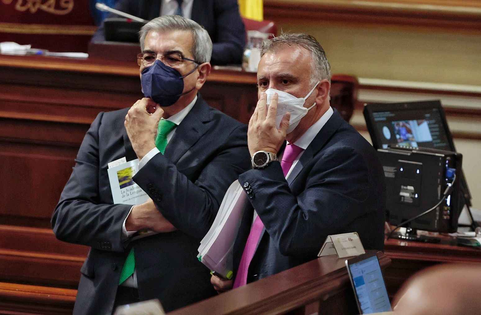 Pleno del Parlamento de Canarias (08/02/2022)