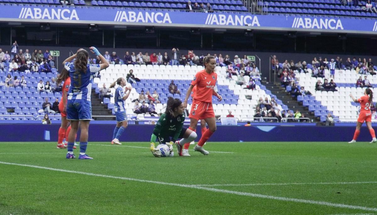 El Dépor Abanca - Real Sociedad, en imágenes