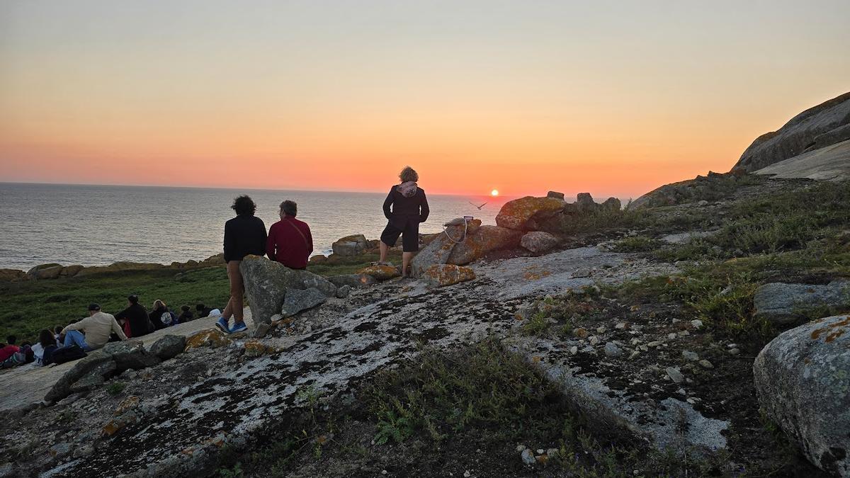 Una sesión starlight de Cruceros do Ulla en Sálvora.